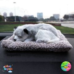 Gấu Bông Chó Poodle Xù Nâu - Phụ Kiện Khử Mùi Than Hoạt Tính Trang Trí Ô Tô Đáng Yêu và Thú Vị