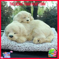 Thú Bông Khử Mùi Than Hoạt Tính Hình Chó Vàng - Đồ Trang Trí Xe Hơi Và Không Gian Sống Tươi Mát, Giải Pháp Khử Mùi Hiệu Quả