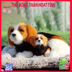 Túi Bông Hình Cún Đôi Đen Vàng - Khử Mùi, Lọc Không Khí Xe Hơi & Thú Cưng - Phụ Kiện Dễ Thương Cho Không Gian Sống Trong Lành