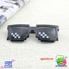 Kính Mắt Thuglife 6 Chấm MINECRAFT Thời Trang Cho Trẻ - Chất Lượng Cao, Cute, Phù Hợp Đi Chơi và Chụp Ảnh Nhóm