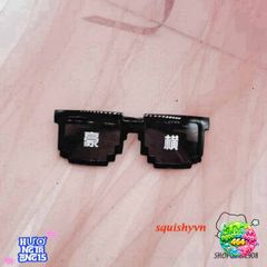 Kính Mắt Thuglife 6 Chấm MINECRAFT Thời Trang Cho Trẻ - Chất Lượng Cao, Cute, Phù Hợp Đi Chơi và Chụp Ảnh Nhóm