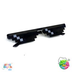 Kính Mát Hip-hop 8 Bit Pixel UV400 Cho Nam Nữ - Phong Cách Thời Trang Đẳng Cấp Game Thủ