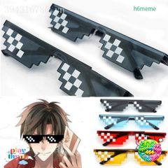Kính Mát Vuông Thug Life Hài Hước Unisex - Phong Cách Hip Hop Thời Trang Cho Nam Nữ