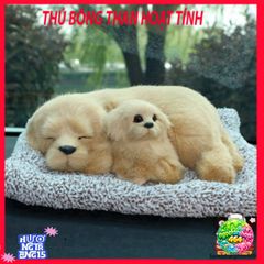 Thú Bông Khử Mùi Than Hoạt Tính - Gấu Chó Vàng Đáng Yêu Cho Ô Tô và Không Gian Sống - Giải Pháp Khử Mùi Hiệu Quả và Trang Trí Dễ Thương