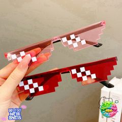 Kính Mắt Thuglife 6 Chấm MINECRAFT - Gọng Thời Trang Độc Đáo Nhiều Màu Sắc Cho Nam Nữ, Hot Trend 2021