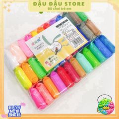 Đất Sét Nhật Bản Softclay Tự Khô Cao Cấp - Bộ 36 Màu Sáng Tạo Trang Trí & Nặn Mô Hình Cho Trẻ Em