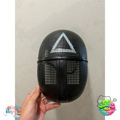 Mặt Nạ Cosplay Squid Game - Mặt Nạ Lính Bệt Halloween Độc Đáo Cho Người Lớn Và Trẻ Em - Phụ Kiện Thời Trang Hóa Trang
