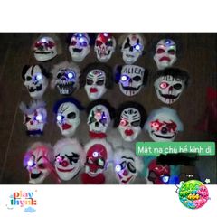 Mặt Nạ Halloween Ma Trắng - Phụ Kiện Hóa Trang Lễ Hội Cho Người Lớn và Trẻ Em, Đẹp và Độc Đáo