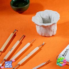 Đất Sét Tự Khô Mont Marte 250/500/2000g - Đất Nặn Đa Năng Cho Nghệ Sĩ DIY, Tạo Hình Lâu Khô Tiện Lợi