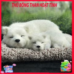 Thú Bông Khử Mùi Than Hoạt Tính - Phụ Kiện Trang Trí Ô Tô Dễ Thương, Lọc Không Khí, Giúp Không Gian Trong Lành