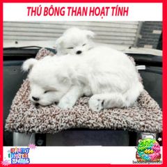 Thú Bông Khử Mùi Than Hoạt Tính - Phụ Kiện Trang Trí Ô Tô Dễ Thương, Lọc Không Khí, Giúp Không Gian Trong Lành
