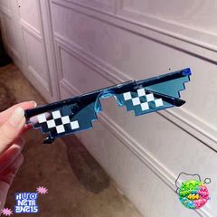 Kính Mắt Thug Life Minecraft 6 Chấm - Kiểu Dáng Độc Đáo, Phong Cách Thời Trang Nhiều Màu Sắc cho Nam Nữ