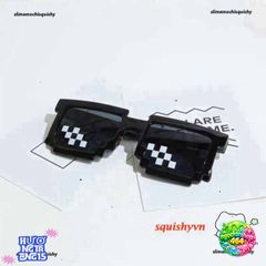 Kính Mắt Thug Life Cá Tính - Kính Thời Trang Minecraft Unisex Chống UV Siêu Ngầu, Phong Cách Trẻ Trung 2023