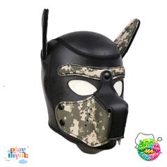 Mặt Nạ Cao Su Độc Đáo Cho Chó - 9 Màu Sang Trọng, Thú Cưng Hóa Trang, Kích Thước L, Quà Tặng Dễ Thương