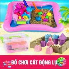 Bộ Đồ Chơi Cát Động Lực Cho Bé - 28 Chi Tiết Phao, Khuôn & Cát Đủ Màu Sáng Tạo Trí Tưởng Tượng Ắc Quy Tình Yêu Trẻ Em
