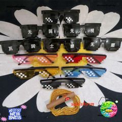 Mắt Kính Thug Life 6 Chấm Nhiều Sắc Màu PVN52031 - Phụ Kiện Thời Trang Độc Đáo Dành Cho Game Thủ