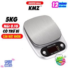 Cân Điện Tử KMZ C105 - Cân Sức Khỏe Đo Lường Đến 5.0Kg, Màn Hình LED, Bảo Hành 1 Năm, Thiết Kế Gọn Nhẹ, Chính Xác Cao