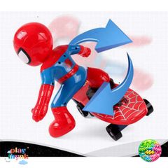 Ván Trượt Spider Man Phát Sáng - Đồ Chơi Người Nhện Lướt Ván An Toàn Cho Bé Từ 2 Tuổi, Màu Sắc Tươi Sáng, Chất Liệu Nhựa Nhập Khẩu
