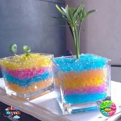 Hạt Nở Màu Đơn 2000 Viên FSG39 - Nguyên Liệu Làm Slime, Trang Trí Cây & Đồ Chơi An Toàn Cho Trẻ Em