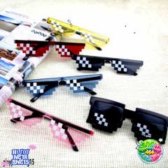 Kính Mắt Thuglife Minecraft 6 Chấm - Thời Trang Nam Nữ, Kiểu Dáng Cute, Chống Bụi, Hot Trend 2021