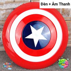 Bộ Trang Phục Đội Trưởng Mỹ Captain America - Mặt Nạ Chất Lượng Cao Có Đèn Âm Thanh, Đồ Chơi Siêu Anh Hùng cho Bé Trai