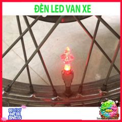 Đèn LED Van Bánh Xe Đạp & Xe Máy - Phụ Kiện Phát Sáng 7 Màu, Tăng Độ An Toàn & Nổi Bật Khi Di Chuyển Ban Đêm