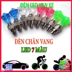 Đèn LED Van Bánh Xe Đạp & Xe Máy - Phụ Kiện Phát Sáng 7 Màu, Tăng Độ An Toàn & Nổi Bật Khi Di Chuyển Ban Đêm
