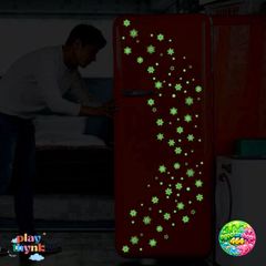 Miếng Dán Cửa Sổ Bông Tuyết Phát Sáng Tự Động Asp17 - Trang Trí Nhà Cửa Độc Đáo, Chất Liệu PVC Chống Nước