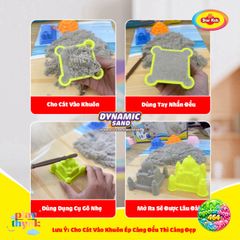 Bộ Đồ Chơi Cát Động Lực và Tô Màu An Toàn R-Star K-331 - Trải Nghiệm Khoa Học Nghệ Thuật Cho Bé Từ 3 Tuổi