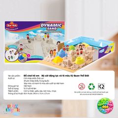 Bộ Đồ Chơi Cát Động Lực và Tô Màu An Toàn R-Star K-331 - Trải Nghiệm Khoa Học Nghệ Thuật Cho Bé Từ 3 Tuổi