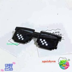 Kính Mát Thug Life và Minecraft - Kính Râm Thời Trang Siêu Ngầu Cho Nam Nữ, Chất Lượng Cao, Bảo Vệ UV