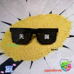 Kính Mát Thug Life và Minecraft - Kính Râm Thời Trang Siêu Ngầu Cho Nam Nữ, Chất Lượng Cao, Bảo Vệ UV