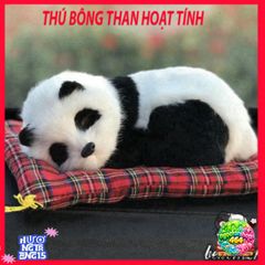 Khử Mùi Ô Tô An Toàn - Thú Bông Mèo Lông Mượt Lọc Khí Với Than Hoạt Tính - Phụ Kiện Trang Trí Xe Hơi Độc Đáo