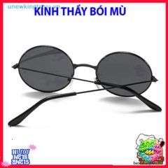 Kính Mát Thời Trang Retro Đen Cho Nam Nữ - Thiết Kế Cổ Điển Bảo Vệ UV 100% - Phụ Kiện Thời Trang Năng Động và Thanh Lịch