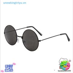 Kính Mát Thời Trang Retro Đen Cho Nam Nữ - Thiết Kế Cổ Điển Bảo Vệ UV 100% - Phụ Kiện Thời Trang Năng Động và Thanh Lịch