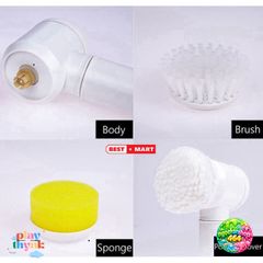 Bàn Chải Đa Năng Magic Brush 5 In 1 - Giải Quyết Nhanh Chóng Vết Bẩn, Tiết Kiệm Thời Gian Lau Chùi Cho Gia Đình bạn