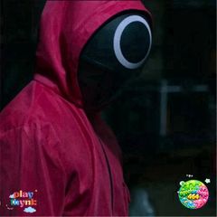 Mặt Nạ Trò Chơi Con Mực - Cosplay Halloween Đạo Cụ Trang Phục Hàn Quốc Phong Cách Thú Vị Cho Các Bữa Tiệc