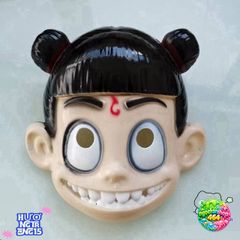 Mặt Nạ Tây Du Ký Natra - Mặt Nạ Hóa Trang Halloween Siêu Nhân Dễ Thương Cho Trẻ Em Từ 4 Tuổi Trở Lên