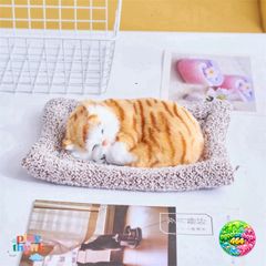 Mèo Bông Khử Mùi Than Hoạt Tính 27cm - Đồ Trang Trí Xe Hơi Dễ Thương, Khử Mùi Hiệu Quả, An Toàn cho Không Gian Sống