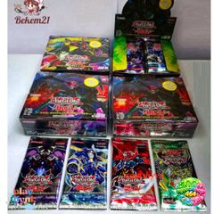 Túi Thẻ Bài Yu-Gi-Oh OCG 240 Lá Ngẫu Nhiên - Bộ Sưu Tập Vua Trò Chơi, Gói 24 Túi, Thẻ Tiếng Anh