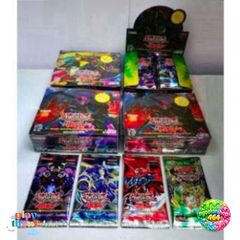 Túi Thẻ Bài Yu-Gi-Oh OCG 240 Lá Ngẫu Nhiên - Bộ Sưu Tập Vua Trò Chơi, Gói 24 Túi, Thẻ Tiếng Anh