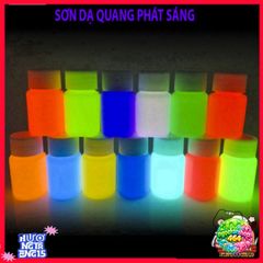 Sơn Dạ Quang 20ML 7 Màu - Tỏa Sáng Rực Rỡ Cho Móng Tay và Trang Điểm, An Toàn, Dễ Sử Dụng, Phát Sáng Trong Đêm