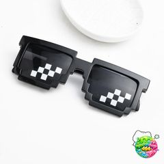 Kính Mát Thug Life Oversized - Phụ Kiện Thời Trang Đậm Chất Gamer, Chống Tia UV, Dành Cho Nam Nữ, Siêu Ngầu Màu Đen