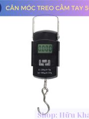 Cân Móc Treo Xách Tay 50kg - Cân Thực Phẩm Di Động Cho Nhà Hàng, Quán Ăn - Thiết Kế Nhỏ Gọn, Chính Xác, Tiện Lợi