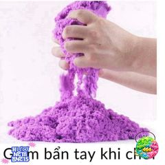 Bộ đồ chơi cát động lực cho bé - Bể nặn cát 40cm kèm 800g cát và 10 khuôn tạo hình sáng tạo cho trẻ em