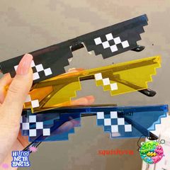 Kính Râm Thug Life Độc Đáo Cho Nam Nữ - Phong Cách Sành Điệu, Hoàn Hảo Cho Tiệc Tùng Và Hội Nghị Minecraft