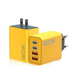 Bộ Sạc Đa Năng 4IN1 120W Cao Cấp - Sạc Nhanh PD, Kết Nối USB-C, Dây Dù Chống Đứt, Tương Thích Điện Thoại, Laptop