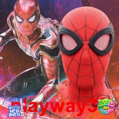 Áo Khẩu Trang Spider-Man Đỏ Cosplay Avengers Halloween cho Trẻ Em - Mặt Nạ Hóa Trang Siêu Nhân An Toàn, Đồ Chơi Vui Nhộn