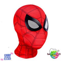 Áo Khẩu Trang Spider-Man Đỏ Cosplay Avengers Halloween cho Trẻ Em - Mặt Nạ Hóa Trang Siêu Nhân An Toàn, Đồ Chơi Vui Nhộn