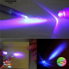 Bộ 4 Bút Mực Tàng Hình VTO30 Kèm Đèn UV - Viết Thư Mật Chất Lượng Cho Học Sinh và Trẻ Em - Quà Tặng Sáng Tạo